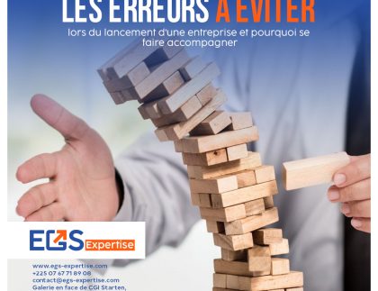 Les erreurs à éviter lors du lancement d'une entreprise et pourquoi se faire accompagner